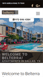 Mobile Screenshot of belterraapartments.com